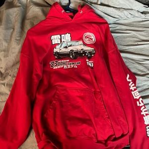 DGK AE86 JDM Hoodie Red